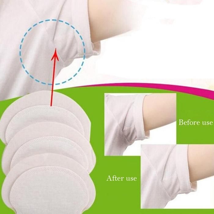 Sweat Pads- Disposable Armpit Sweat Pads (Pack of 10)